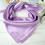 Light Up Your Style with Elegant Purple Scarf