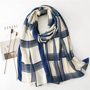 Stay Sun-Kissed in Style - Long Sun Protection Scarf