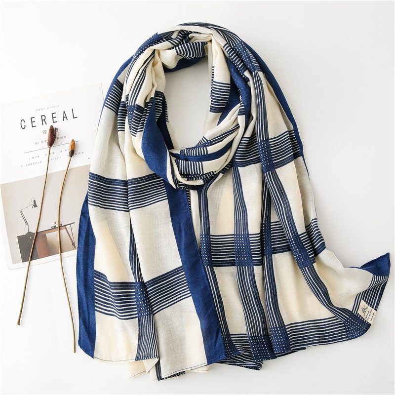 Stay Sun-Kissed in Style - Long Sun Protection Scarf