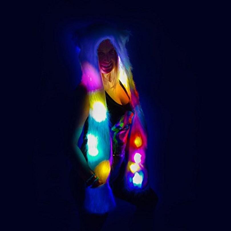 LED Animal Hat & Gloves Set