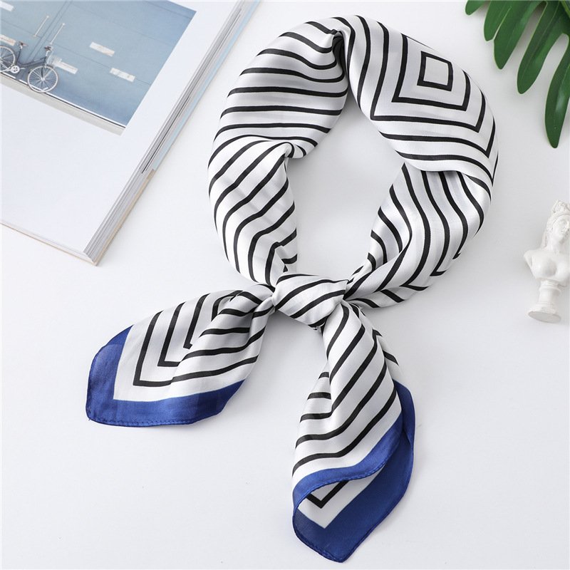 Elegant Summer Scarf Square Decoration