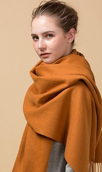 Warm Wool Shawl Wrap