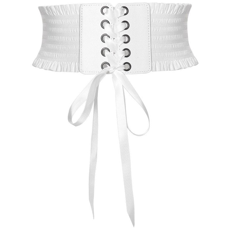 Retro Lace Girdle Waist Cincher