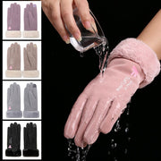 Warm Velvet Gloves for Women