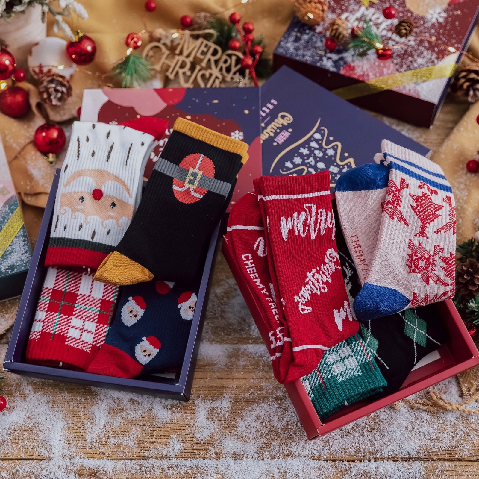 Cozy Holiday Socks for Women
