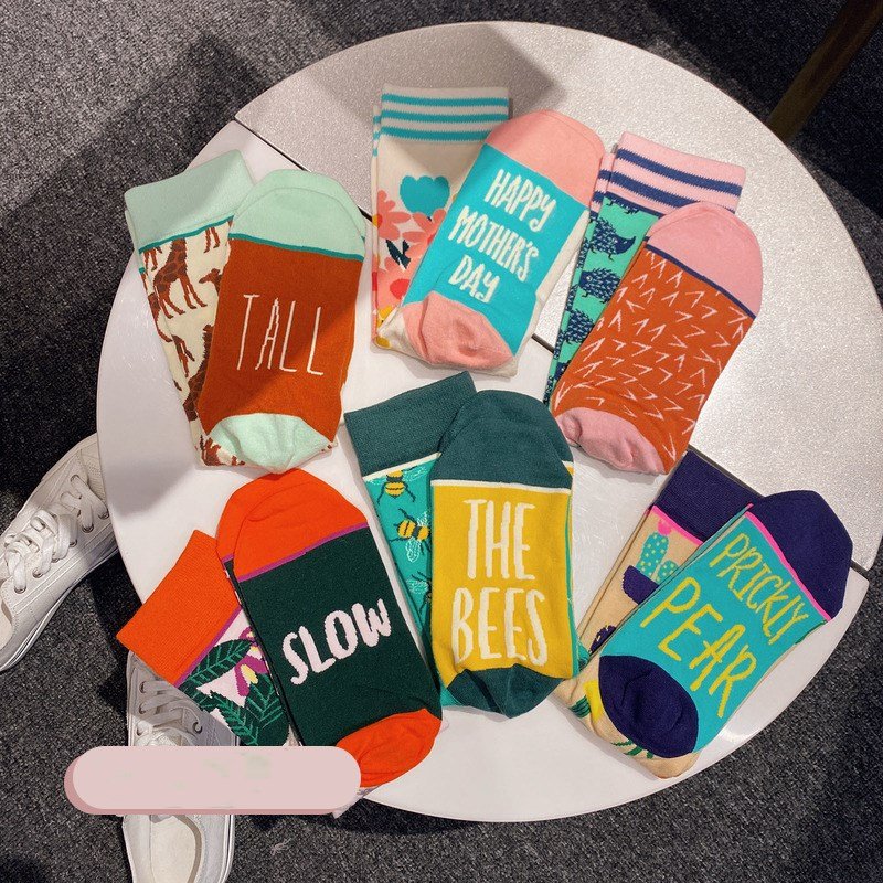 Cotton Flower Socks