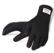 Thicken Winter Gloves for Men - Touch Screen Warm Wool Cashmere Mitten