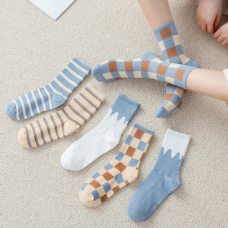 Cozy Retro Socks for Autumn & Winter