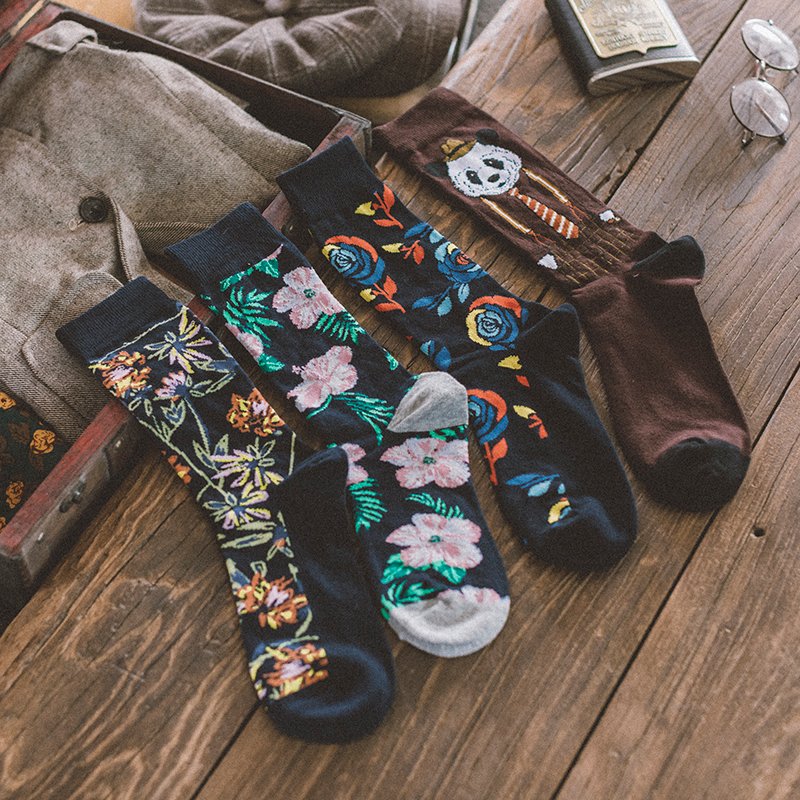 Vintage Inspired Men's Gift Socks Set