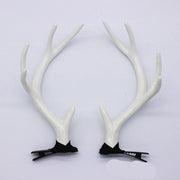 Plaid Antler Headband for Women - Mori Girl Style