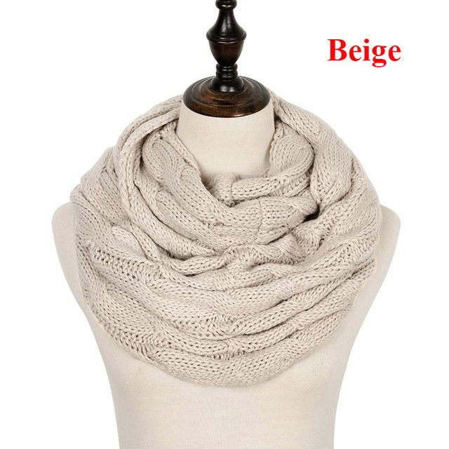 Cozy Knit Collar for Women