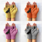 Warm Fingerless Gloves for Women