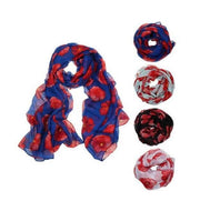 Floral Long Scarf for Women