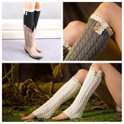 Warm Boot Covers for Women, All-Match Thermal Boot Laces
