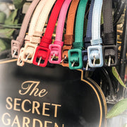 Candy-Colored Satin Delicate Belt for Women
