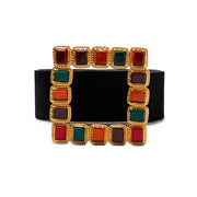Velvet Metal Belt for Women - Fashion Statement Accessory