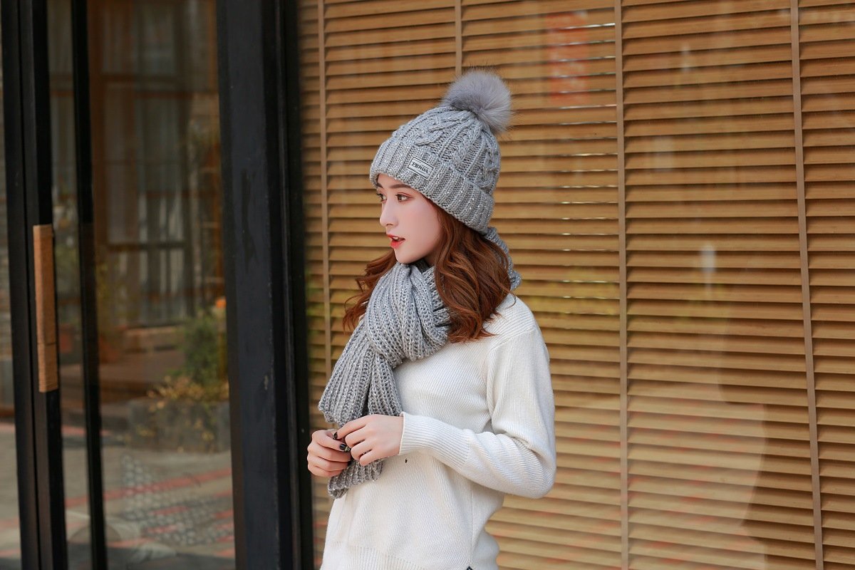 Cozy Winter Hat and Scarf Set for Women