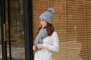 Cozy Winter Hat and Scarf Set for Women