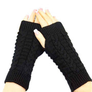 Warm Female Half Finger Gloves