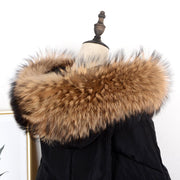Stay Warm & Stylish with Cotton Down Jacket Collar