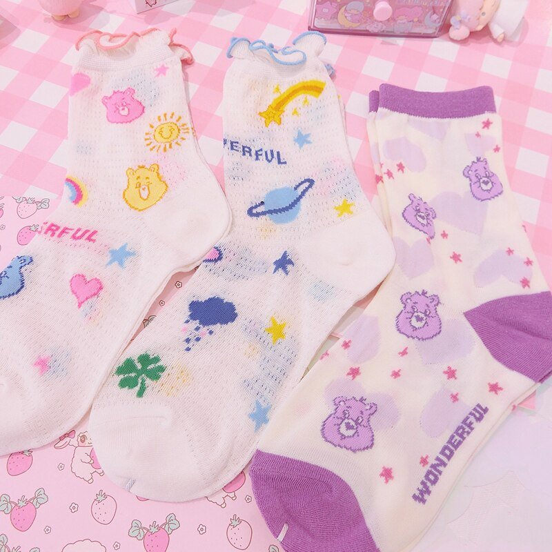Kawaii Bear Socks