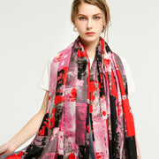 Stylish Double Faced Satin Scarf