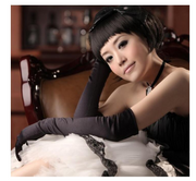Elegant Satin Wedding Gloves for Bride