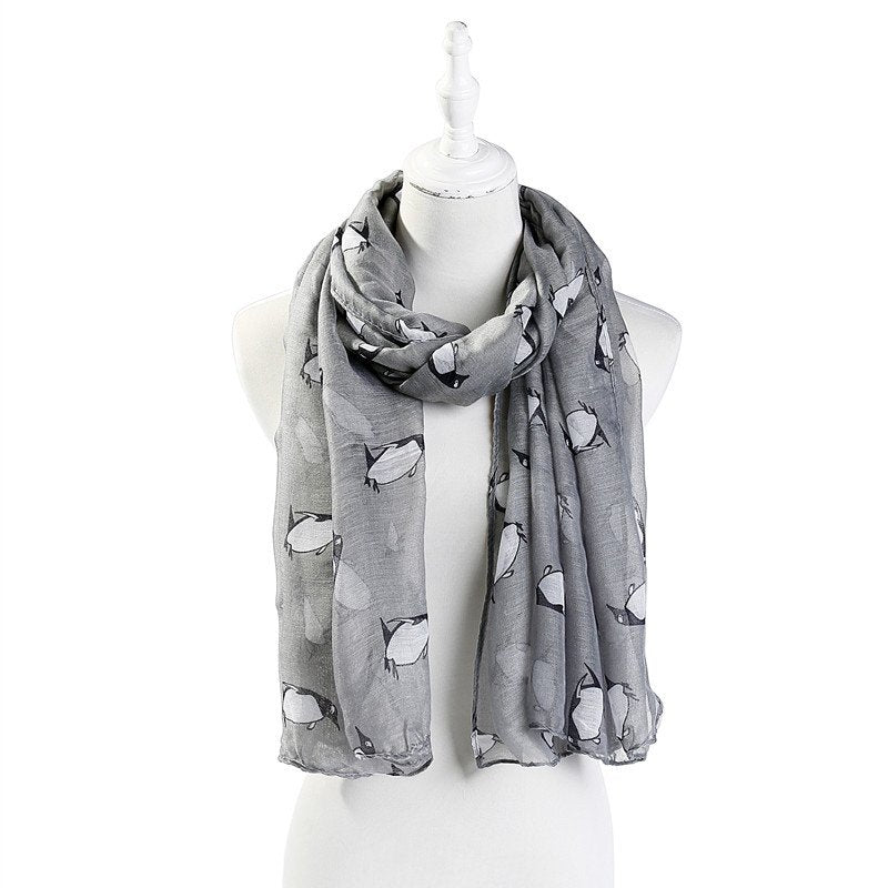 Cozy Penguin Shawl