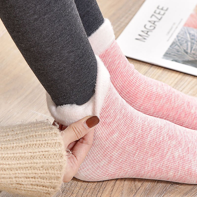 Cozy Candy Color Winter Socks