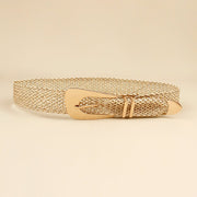 Gold Hand-woven Belt for Women - Summer New Arrival