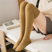 Elevate Your Style with Velvet Knee Socks