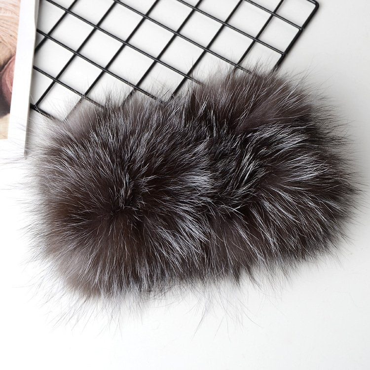 Warm Fur Fox Scarf