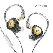 Dynamic In-Ear Earbuds with HIFI Sound, Sport Fit and Noise Cancelling