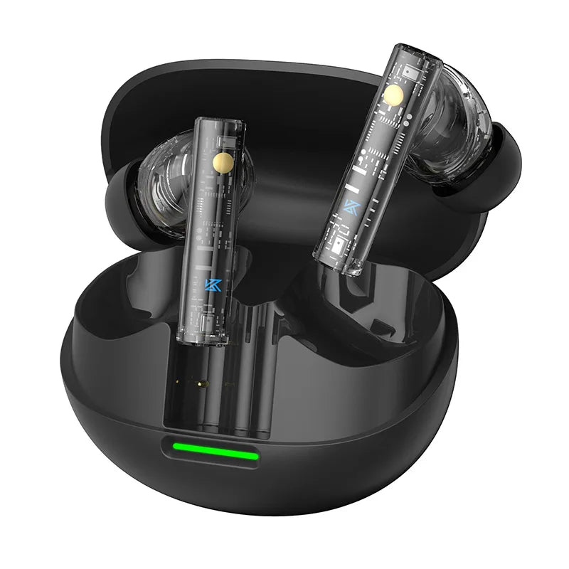 True Wireless In‑Ear Earbuds with Bluetooth 5.4, Six Microphones, Active Noise Cancellation and Waterproof Design