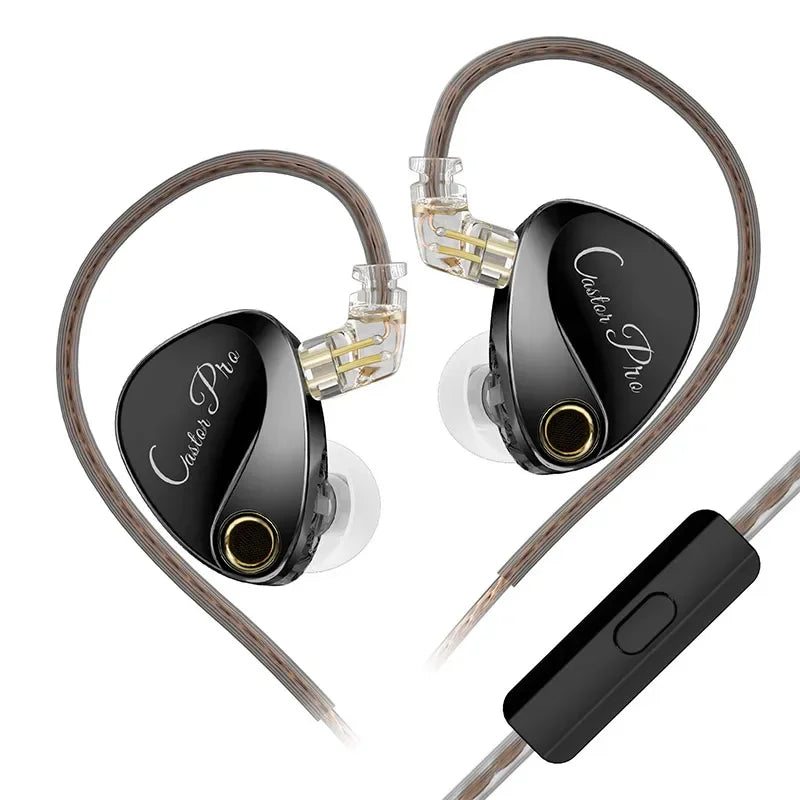 Castor PRO 2DD In-Ear Hi‑Fi Tunable Bass Earphones