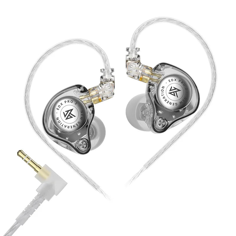Dynamic In‑Ear HIFI Earphones with Optional 3.5 mm T‑Plug – DJ‑Grade Sound and Noise Cancelling