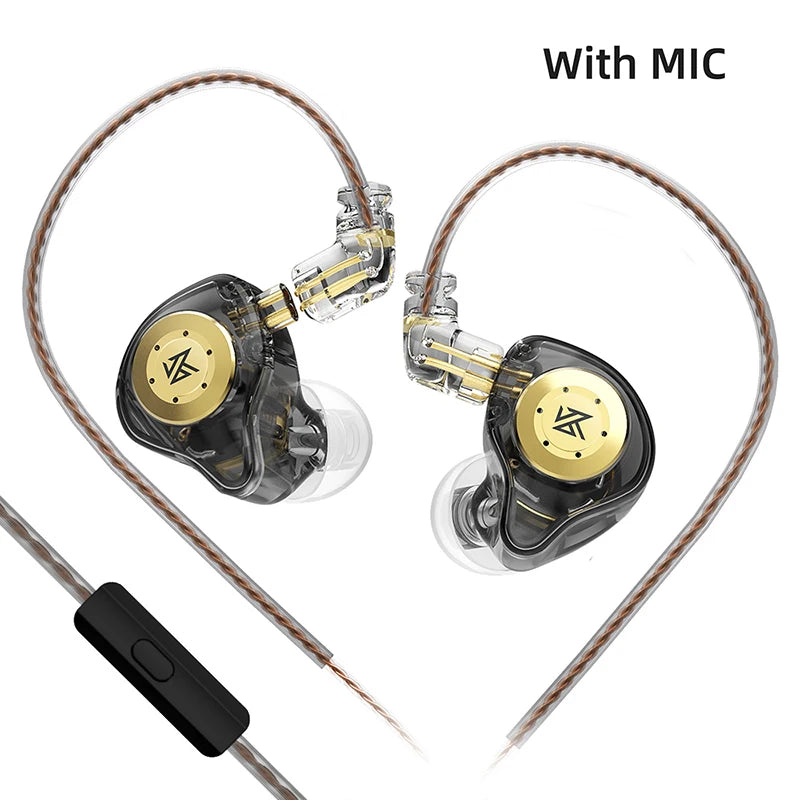 10mm Dual-Magnetic Circuit In-Ear Earbud with Dynamic Drive, HIFI Bass and Noise Cancelling