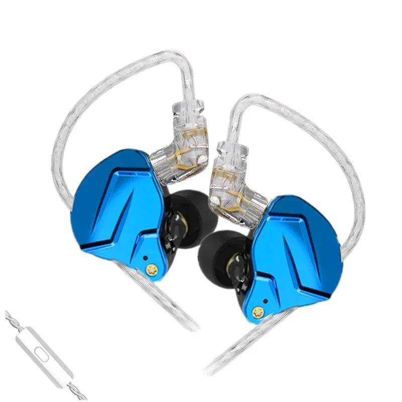 Hybrid Drive HIFI Metal In‑Ear Earphones with Noise Cancelling, Sport Design