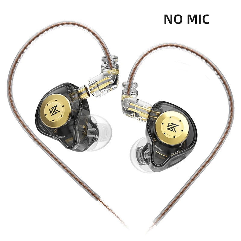 10mm Dual-Magnetic Circuit In-Ear Earbud with Dynamic Drive, HIFI Bass and Noise Cancelling