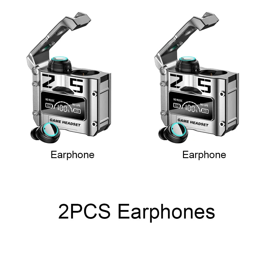 True Wireless Stereo Earbuds with Touch Control, Bluetooth and Noise Reduction