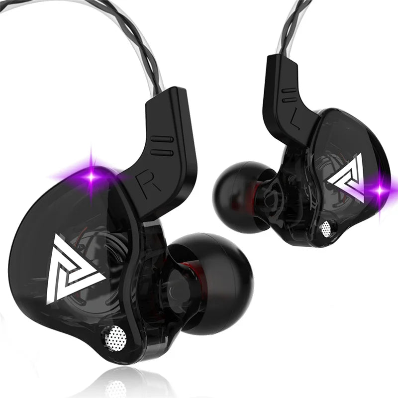 Copper‑Driver Wired In‑Ear Earphones with 3.5 mm Plug and Mic