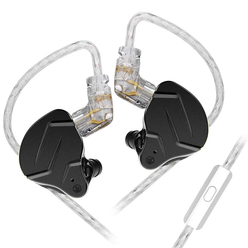 Hybrid Drive HIFI Metal In‑Ear Earphones with Noise Cancelling, Sport Design