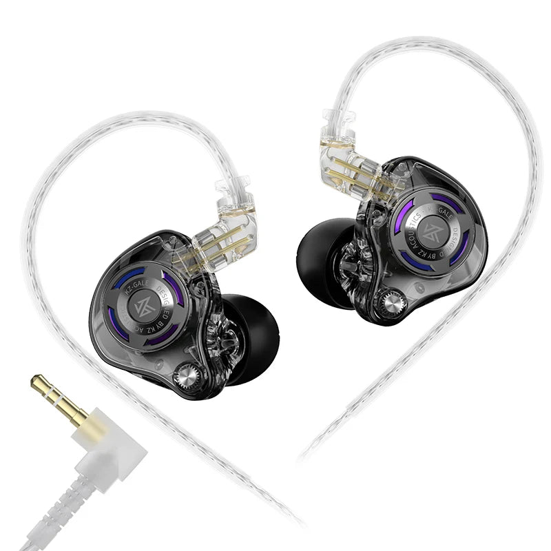 Gale Gaming In-Ear Earphones with Hi‑Fi Acoustic Performance and Dual Omnidirectional Microphones