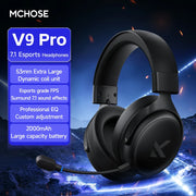 Three‑Mode Bluetooth Gaming Headset with Microphone