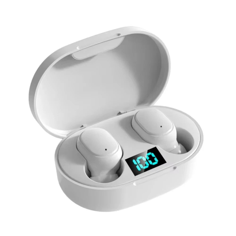 E6S TWS Bluetooth Earphones Wireless Bluetooth Headset Noise Cancelling Headsets With Microphone Headphones For Xiaomi iphone