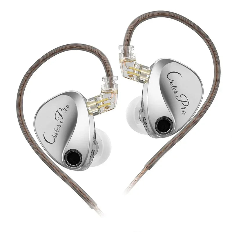Castor PRO 2DD In-Ear Hi‑Fi Tunable Bass Earphones