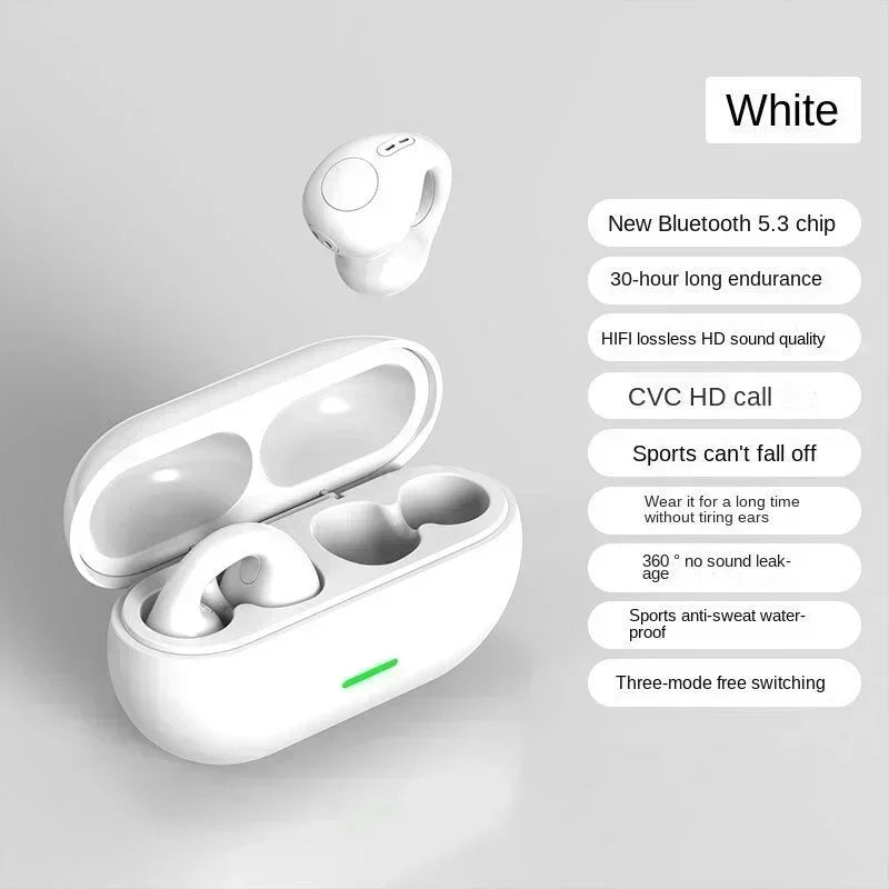 Waterproof Bluetooth 5.3 Bone Conduction Sports Headset with HiFi Sound