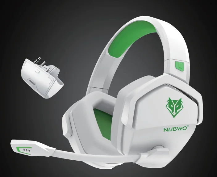 G06 Dual Wireless Gaming Headset with Bluetooth 5.3 and 2.4 GHz RF – Mic Compatible with PS5, PC and Switch
