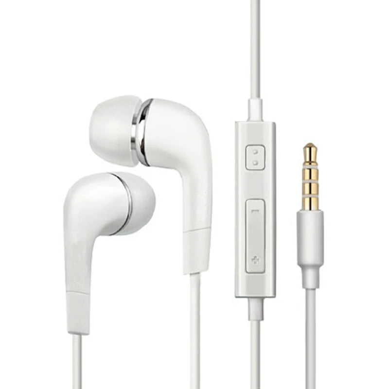 EHS64 In‑Ear Wired Earphones with Built‑in Mic – Compatible with Samsung A10‑A71 and S9