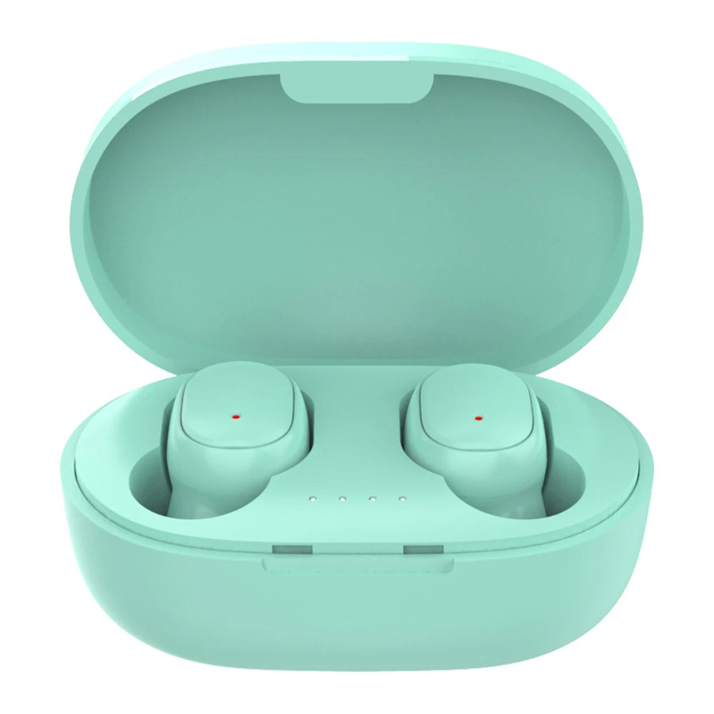 A6S Wireless Bluetooth Earbuds with Touch Control, LED Display and Stereo Sound – Sport Style